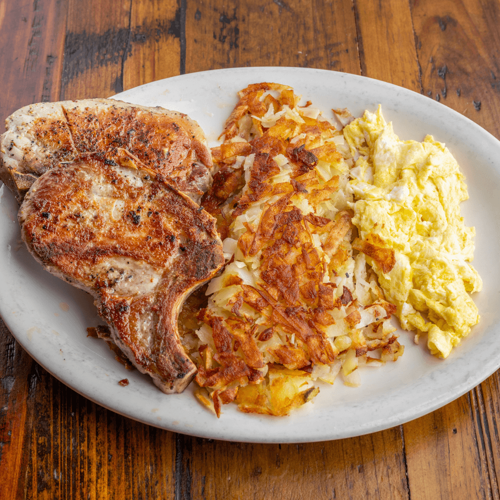 Pork Chops & Eggs