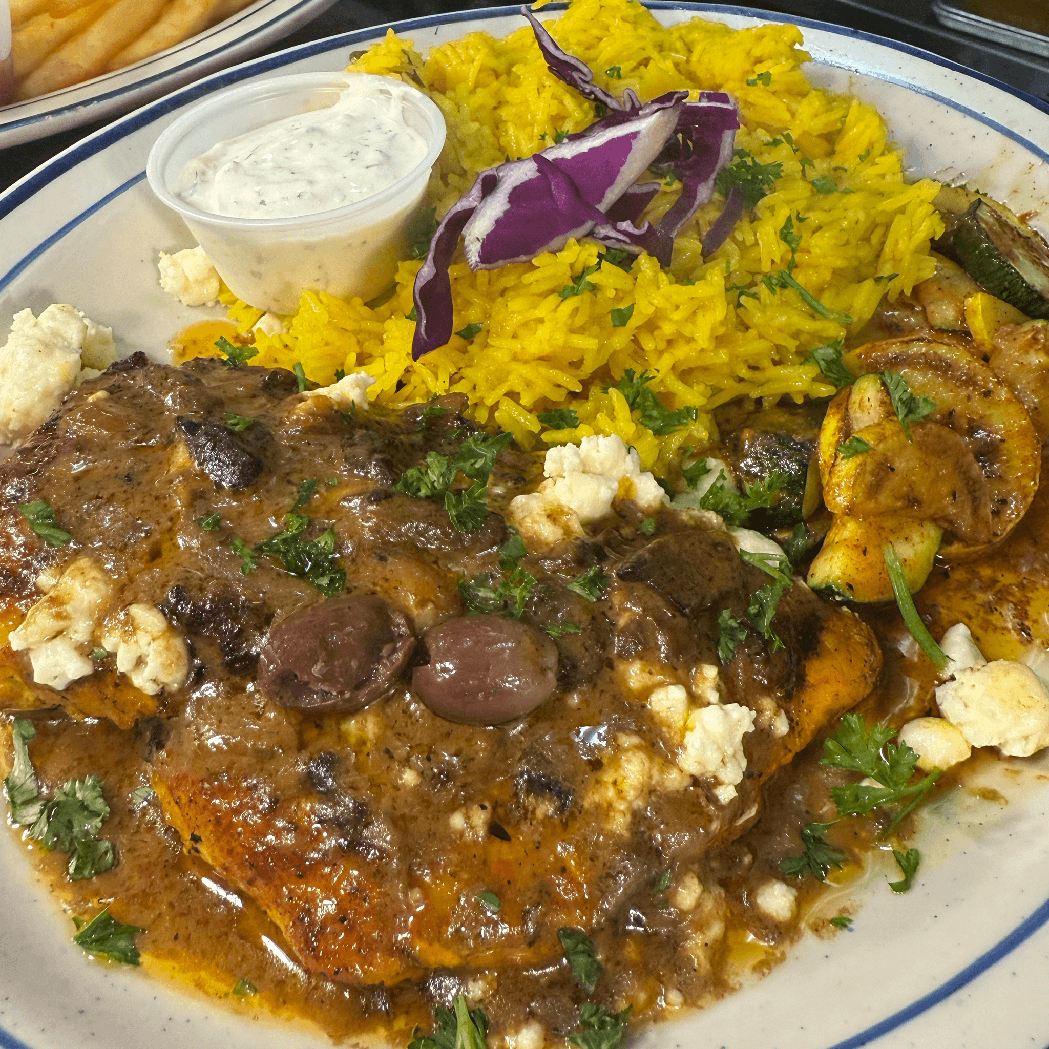 Meditranian Mushroom Chicken