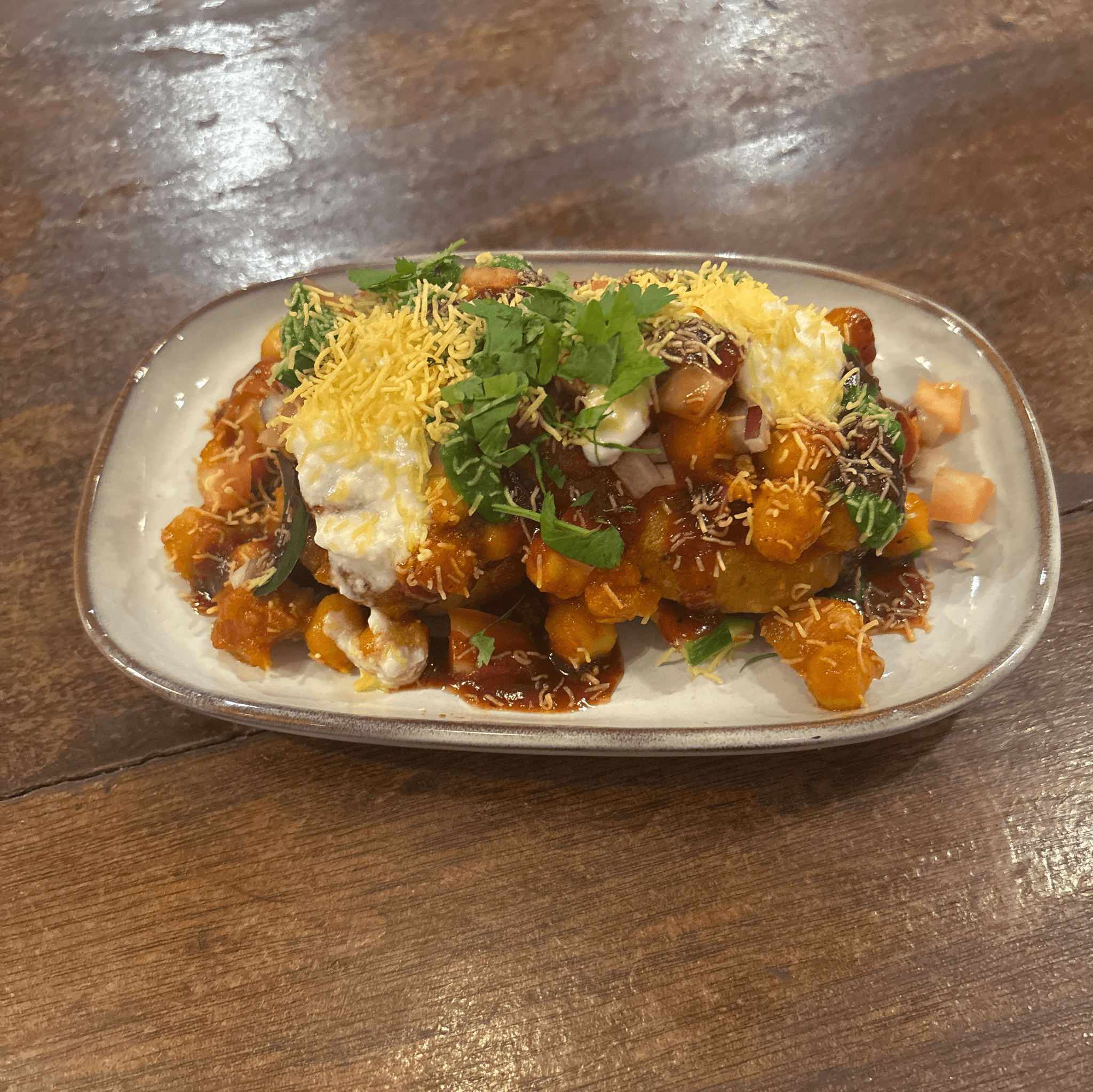 Aloo Tikki Chat