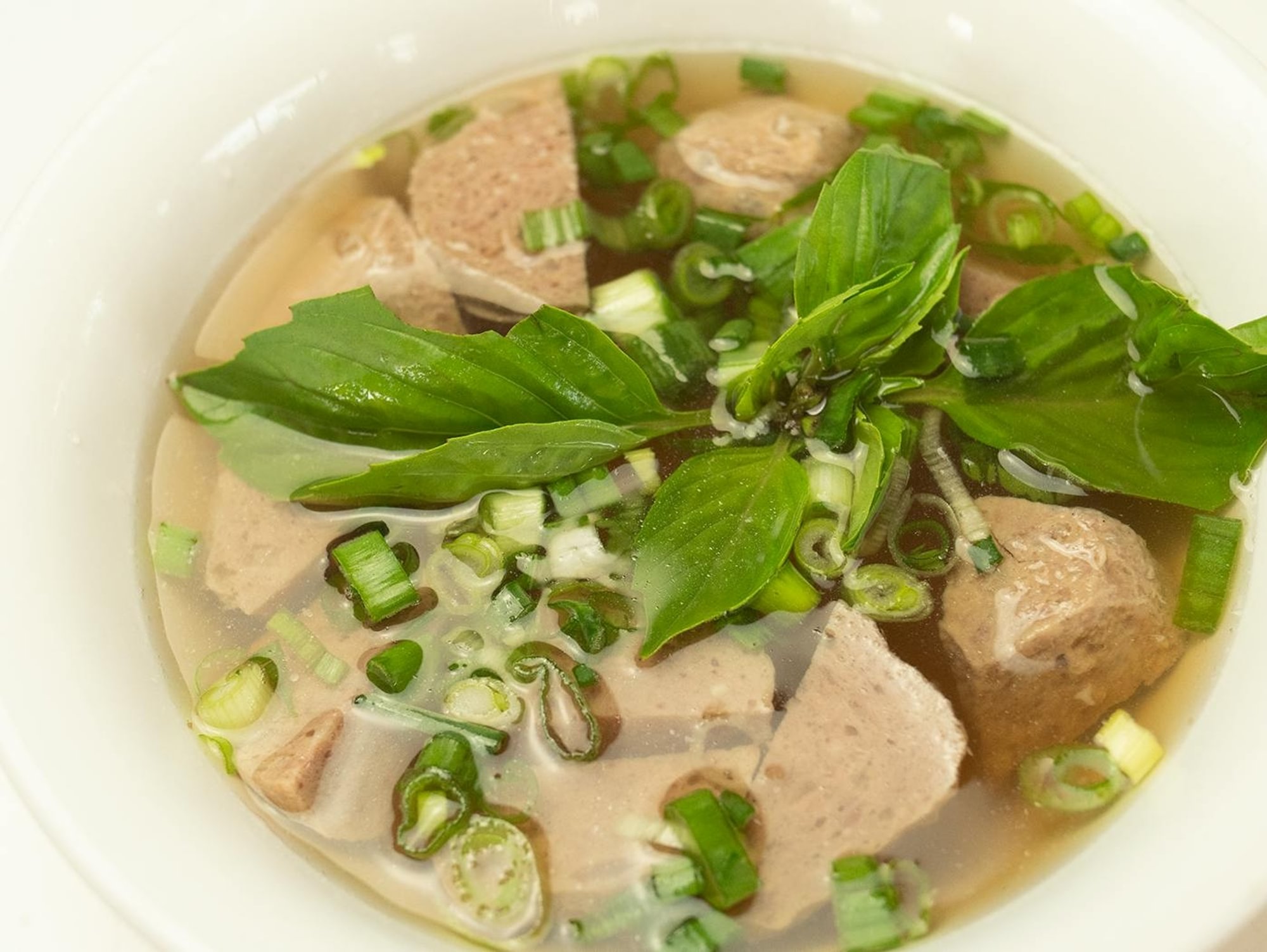 Beef Ball Pho Soup