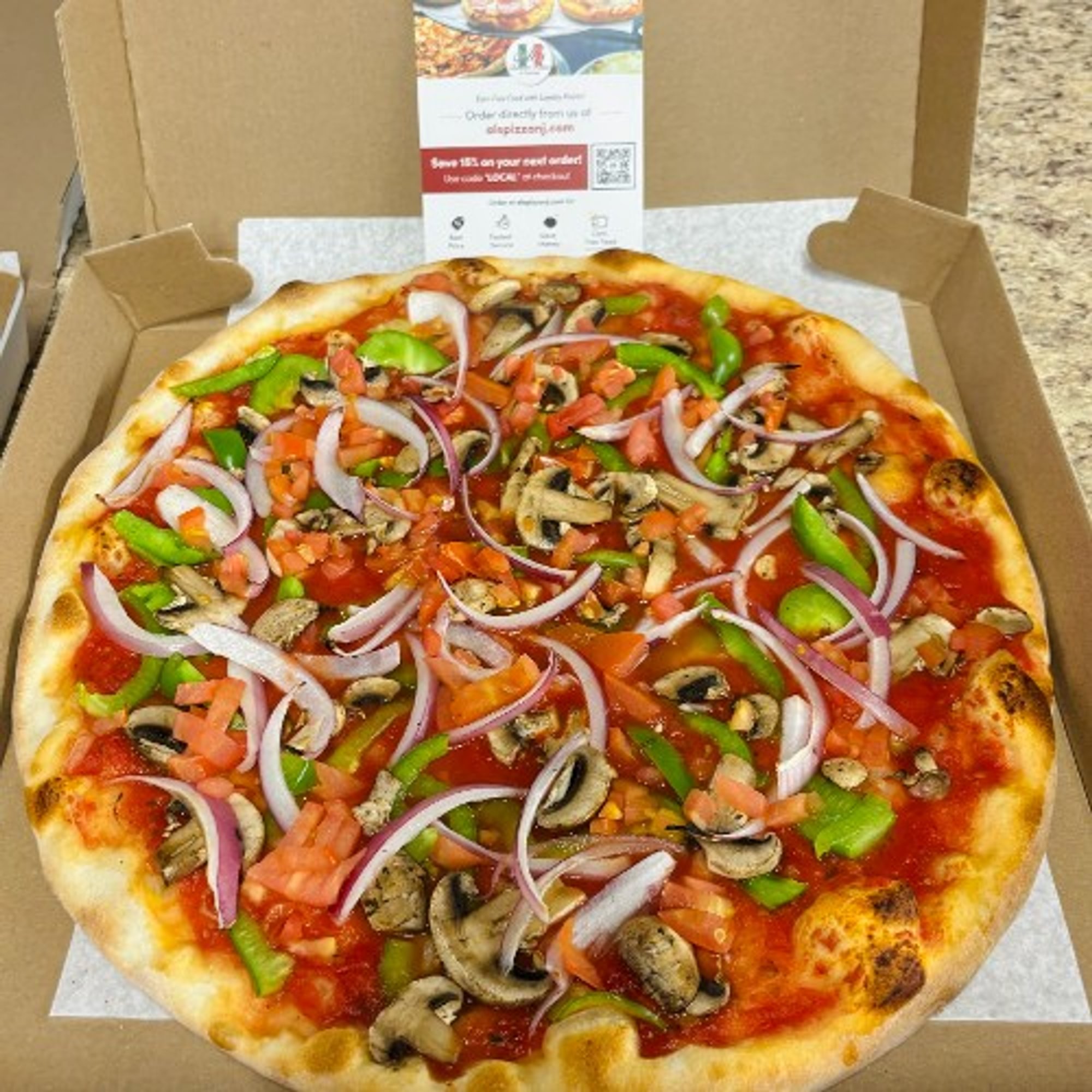 Vegetable Pizza