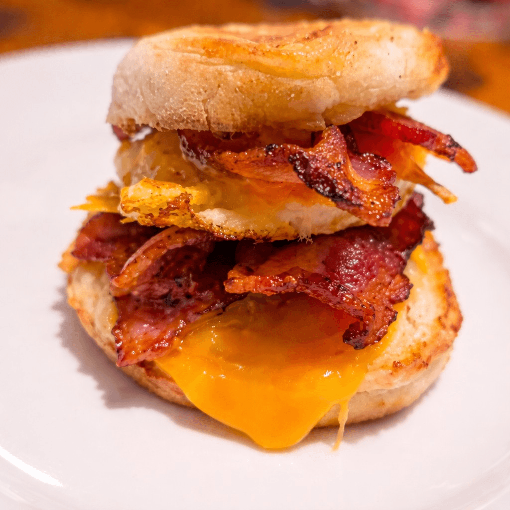 Big Game Breakfast Sandwich.