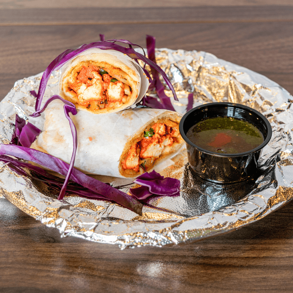 Paneer Tikka Kati Roll