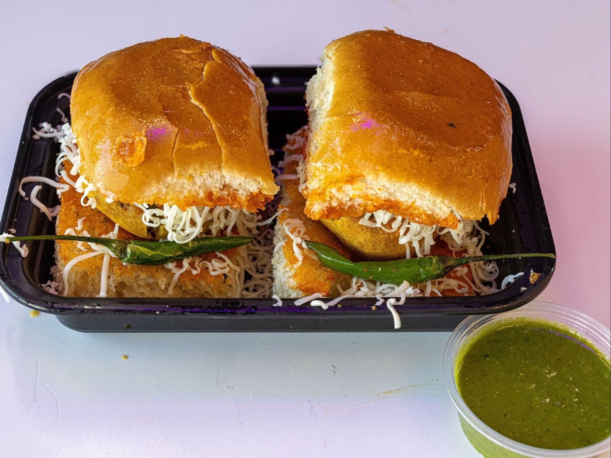 Cheese Vada Pav (S)