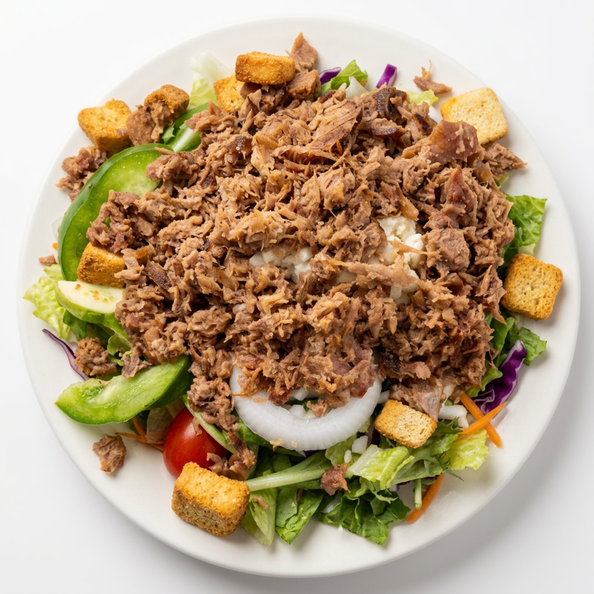 BBQ Pork Salad