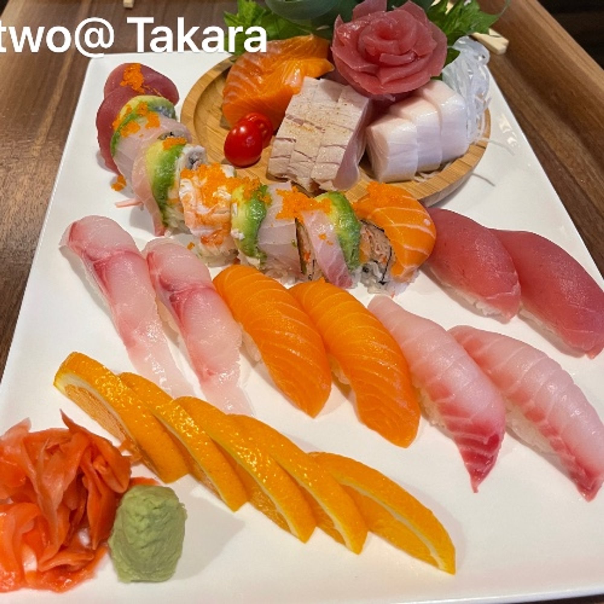 Sushi & Sashimi Combo for Two Entree