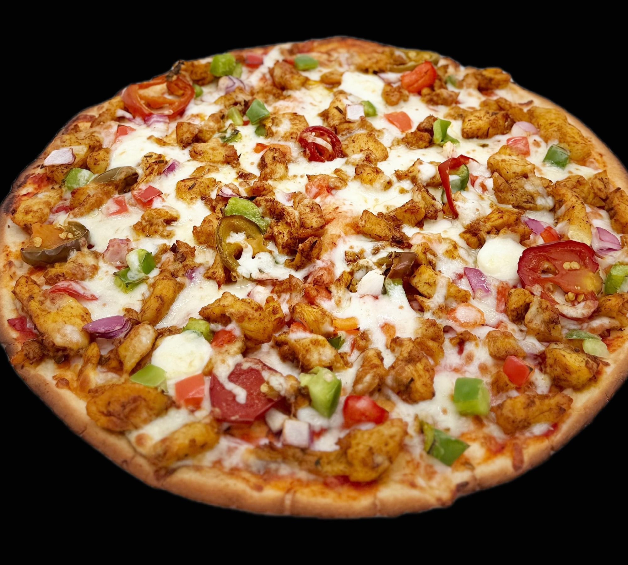 Halal Chicken Pizza