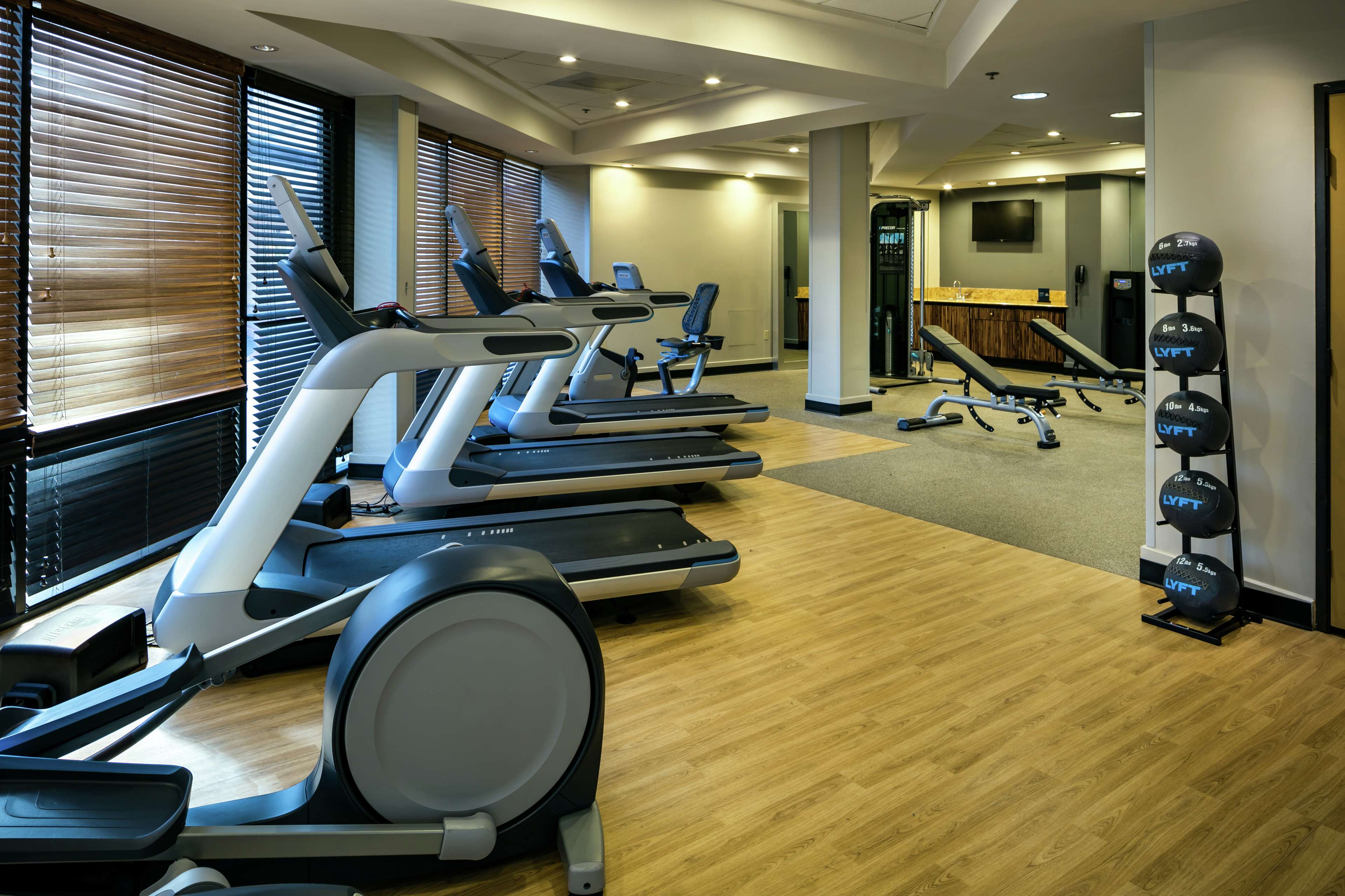 Health club  fitness center  gym