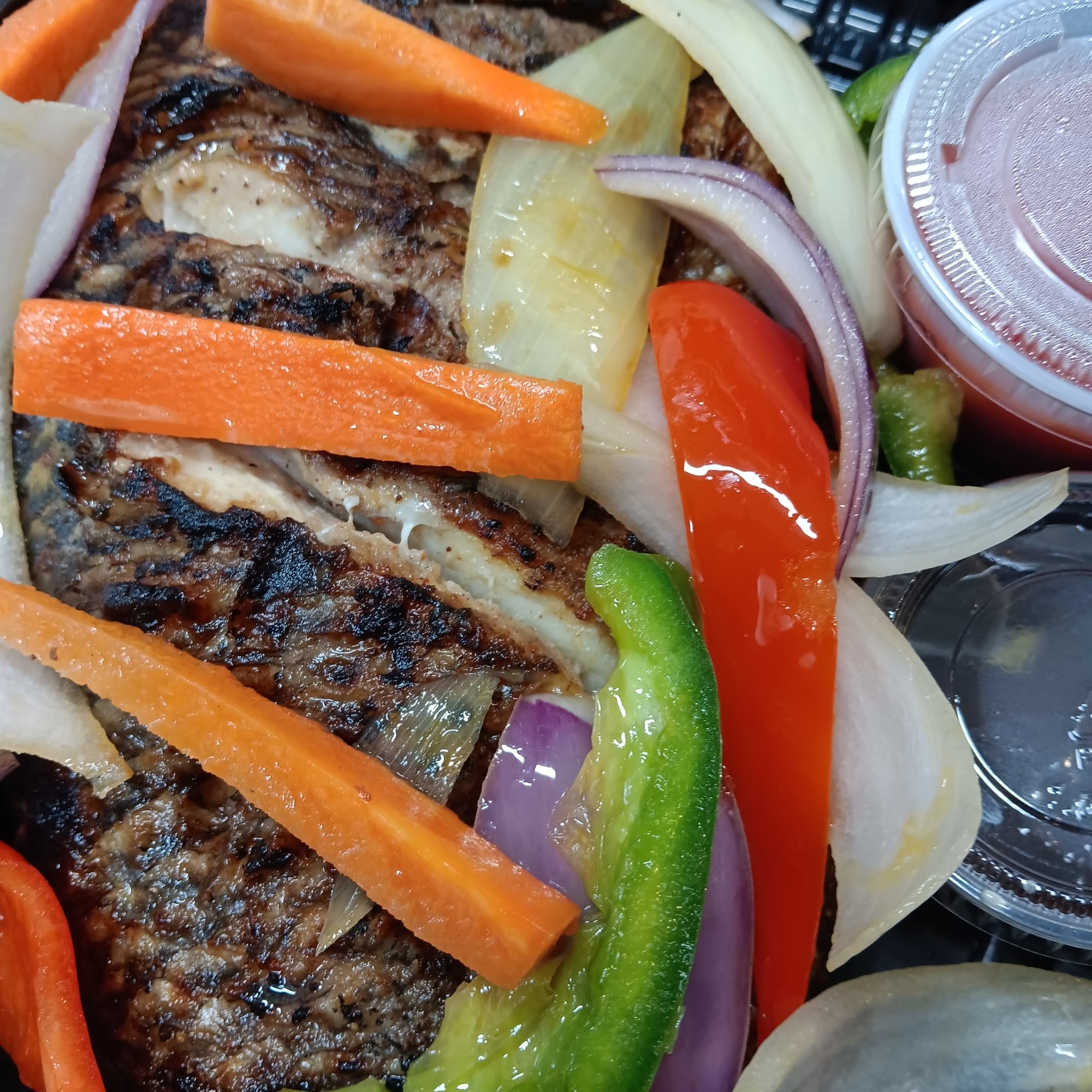 Grilled Tiliapia/Pepper/Shito