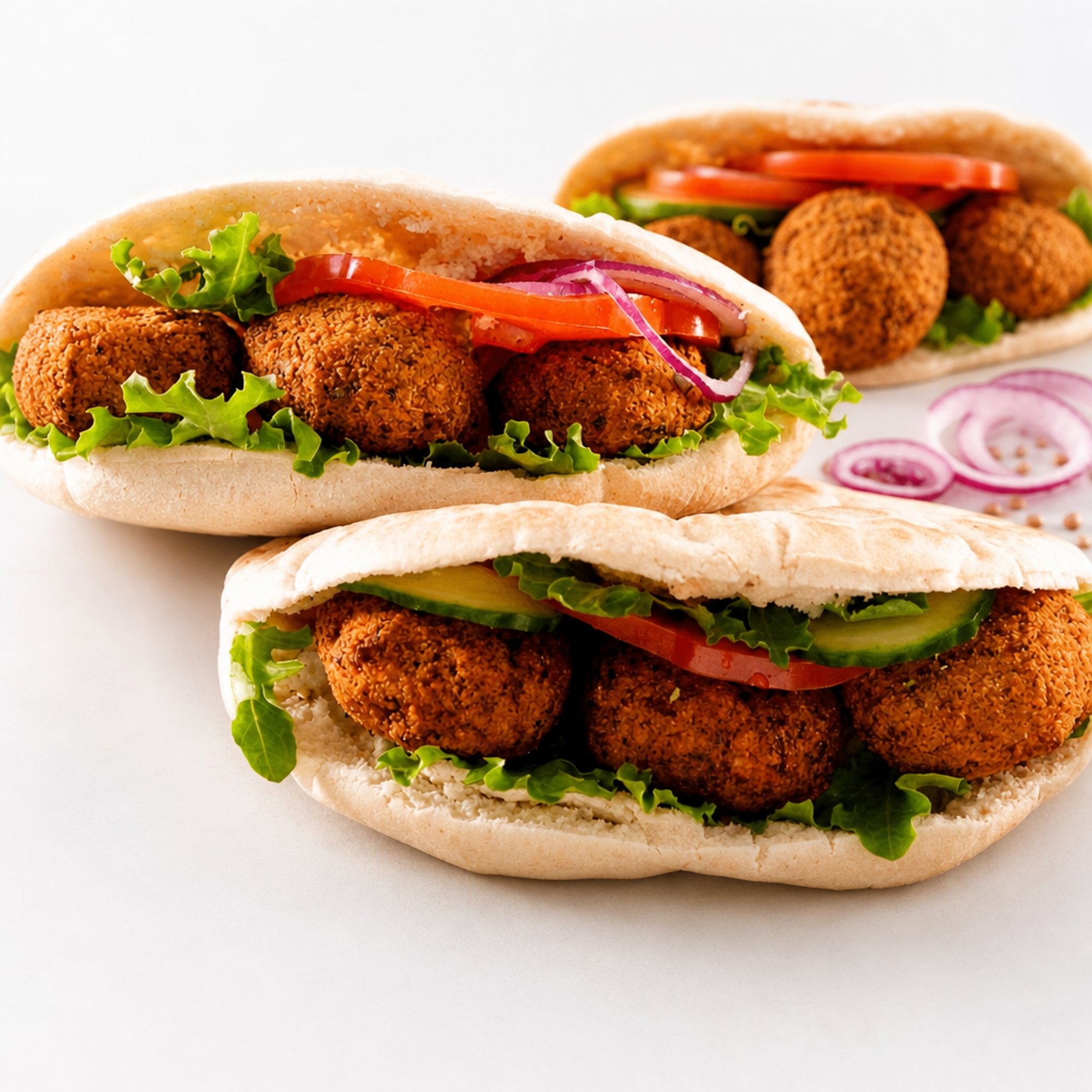 Falafel on Pita