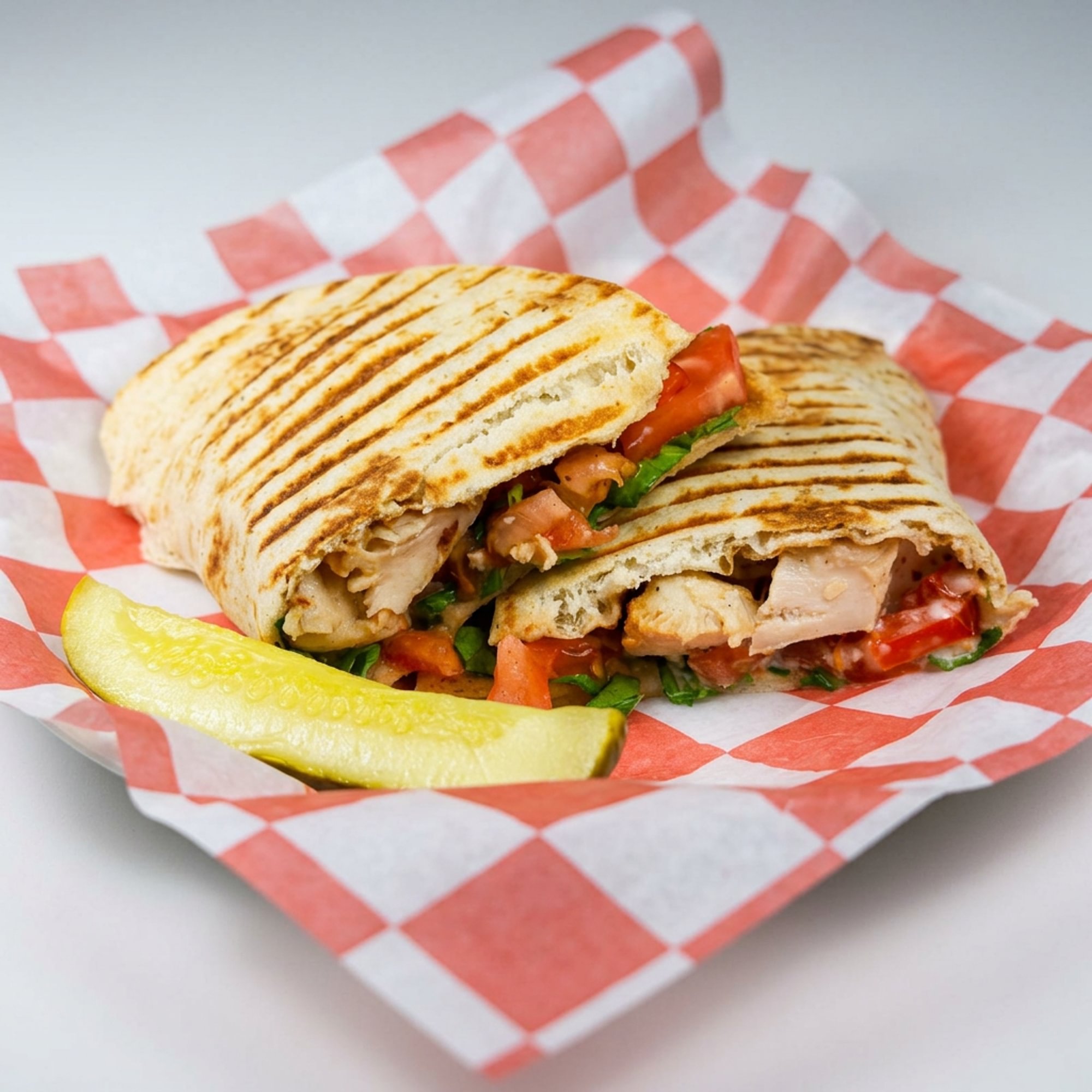 Grilled Chicken Pita