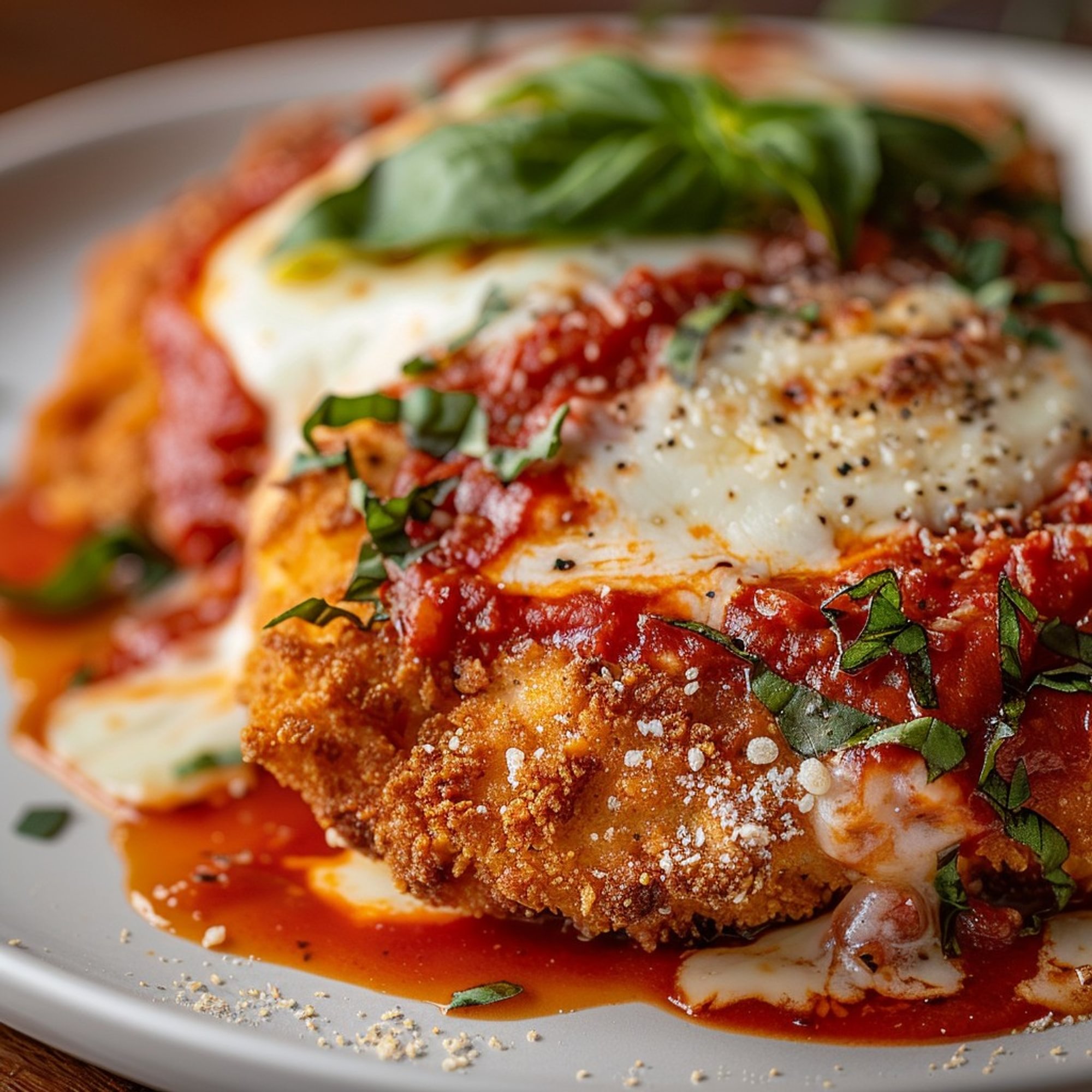 Chicken Cutlet Parmigiana