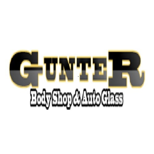 Gunter Body Shop  Auto Glass  Wrecker Service Logo