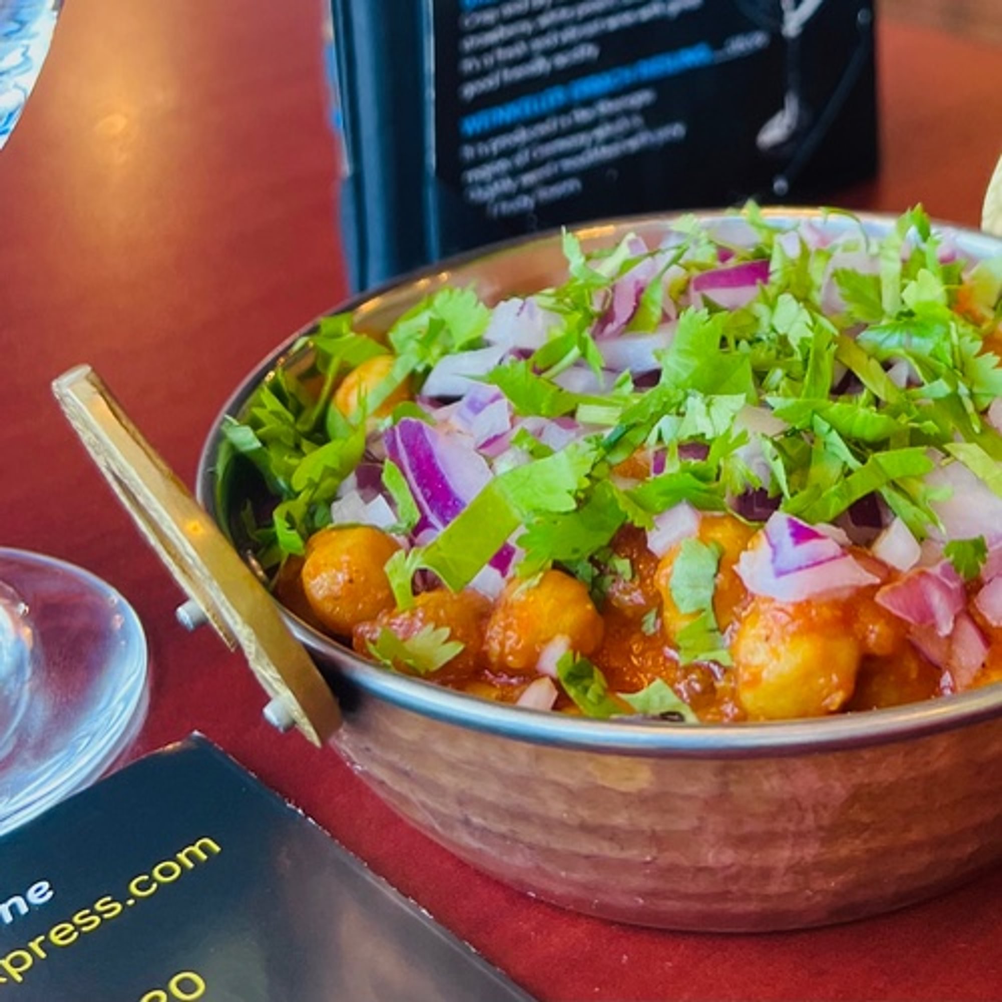 Lunch Aloo Chana (Potatoes & Chickpeas)