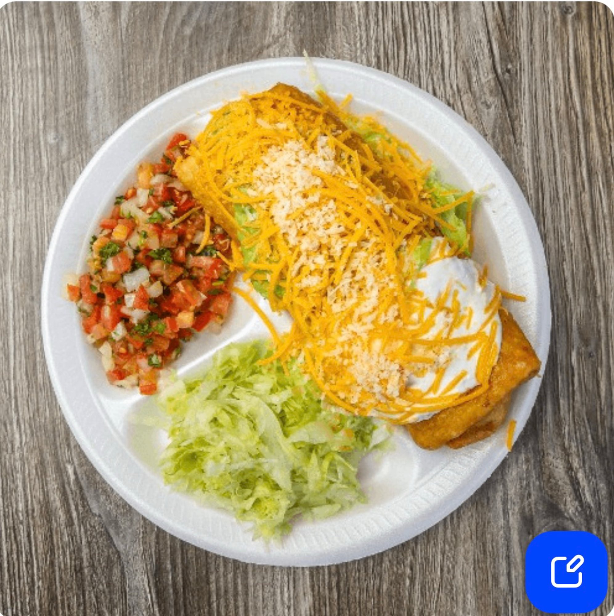 Carnitas Chimichanga