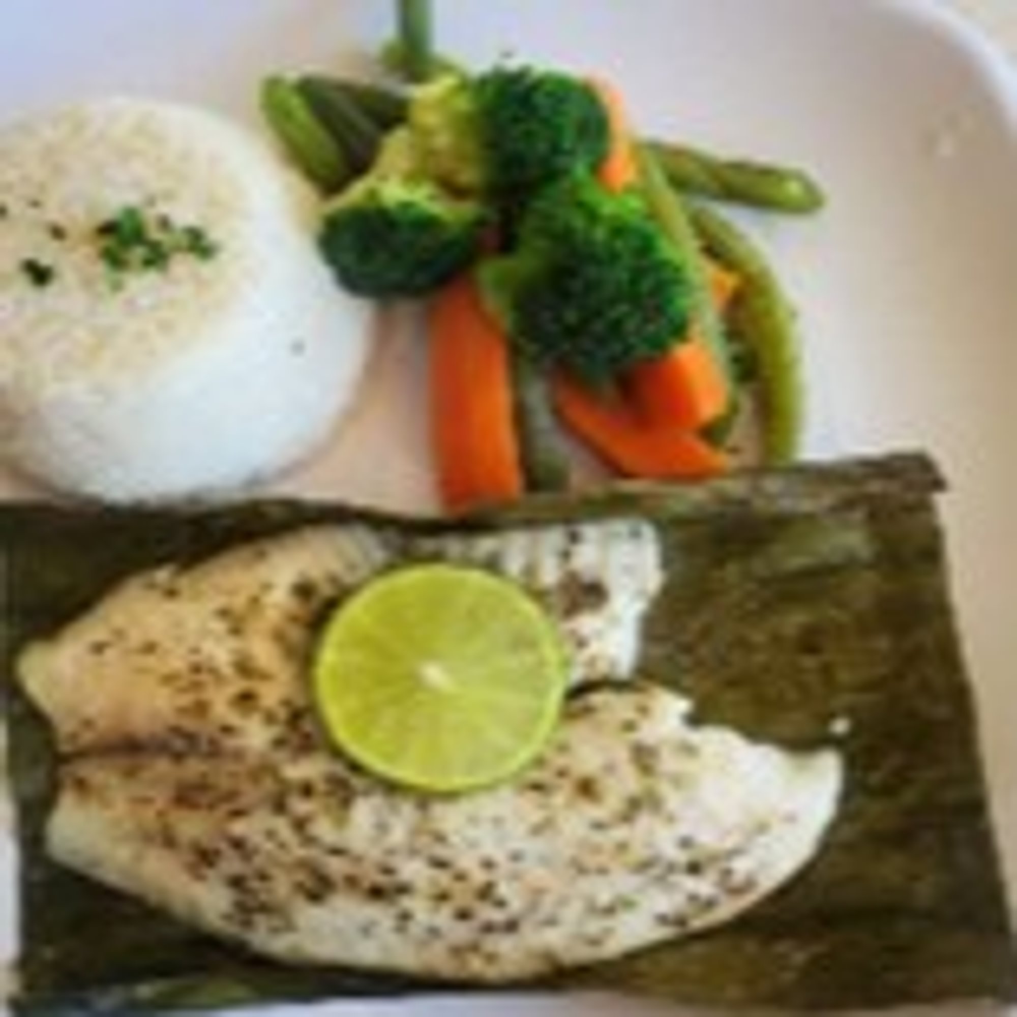Pescado al vapor