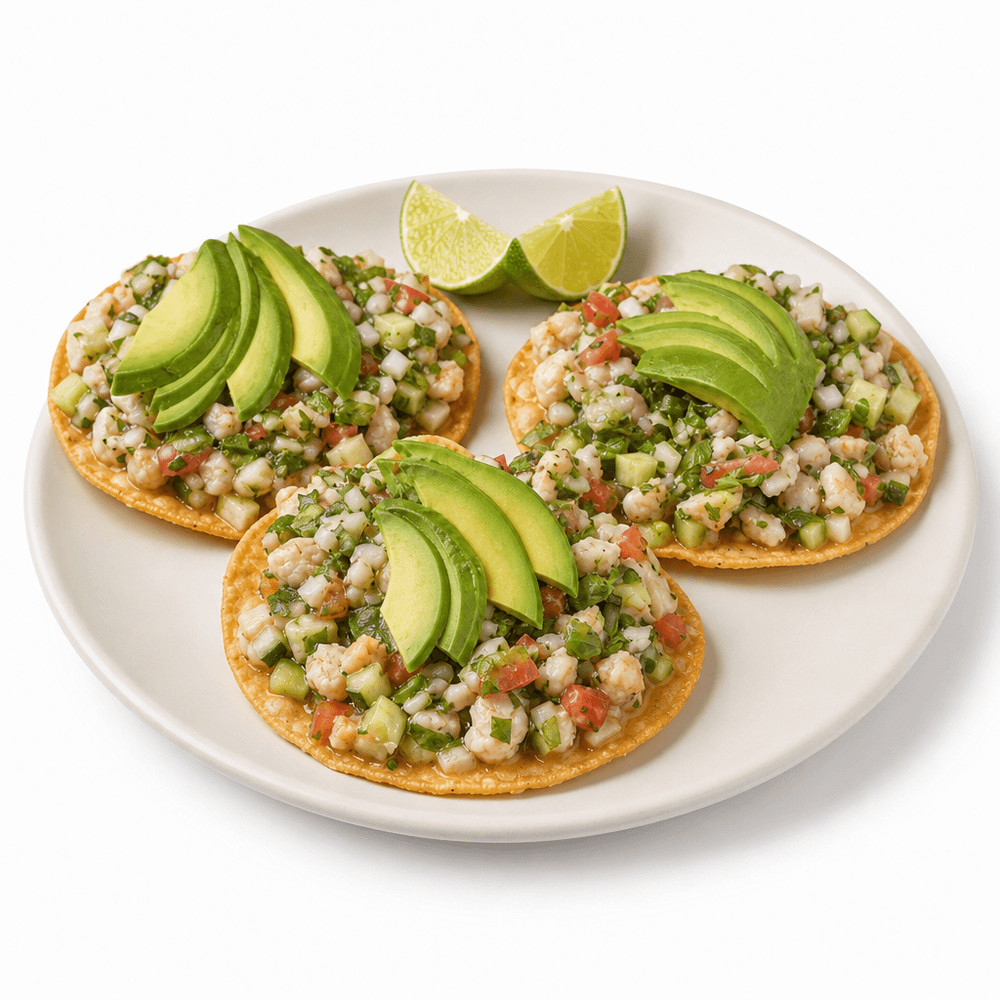 Shrimp Tostadas