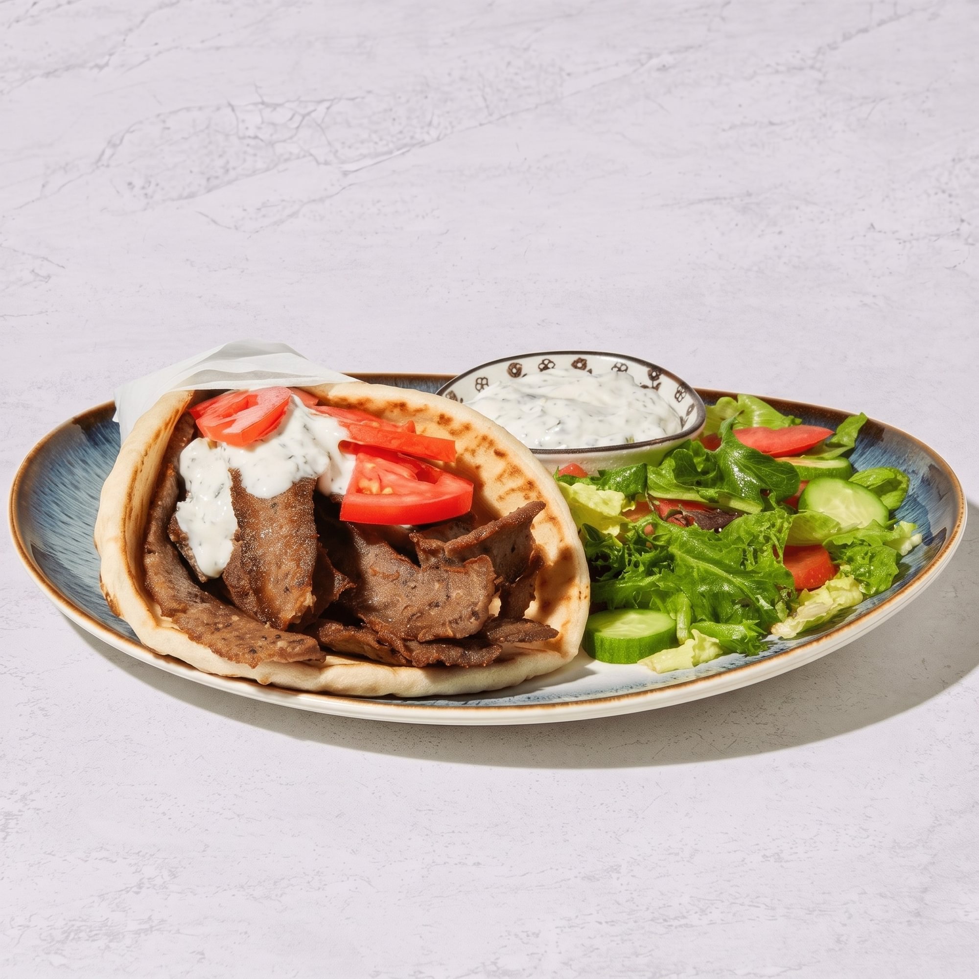 17. Gyro Meat Wrap
