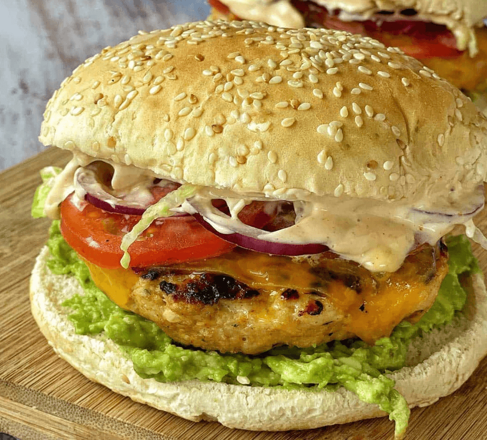 Chili Chicken Burger