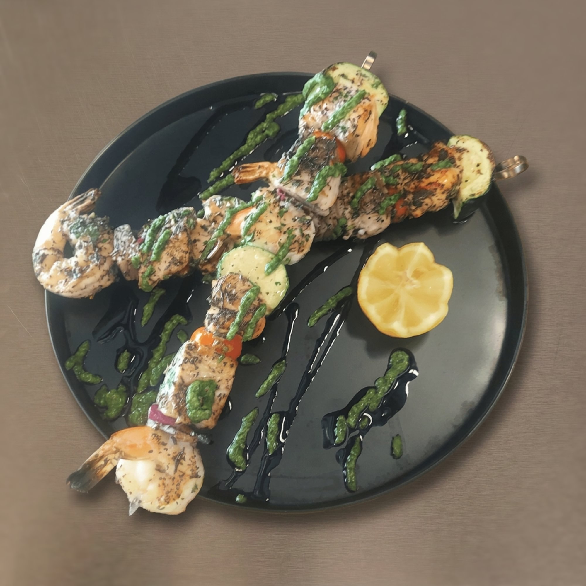 Spiedino Misto Gratinato