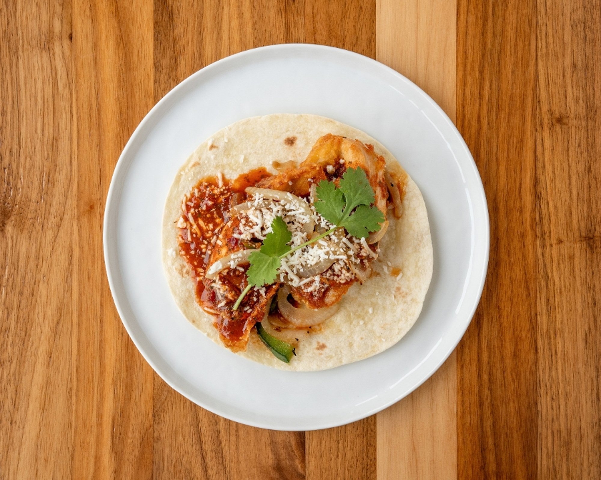 Citrus Crunch Chicken Taco