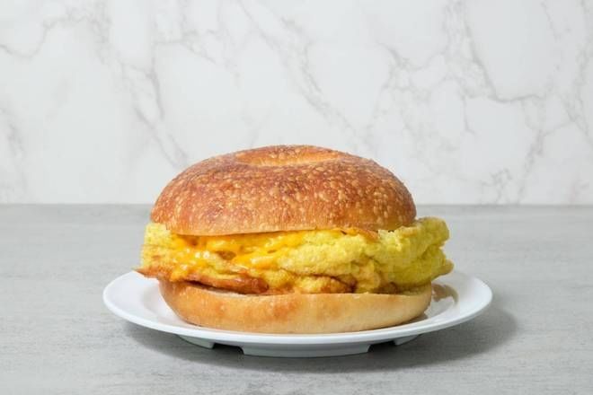 Pork Sausage, Egg&Cheddar