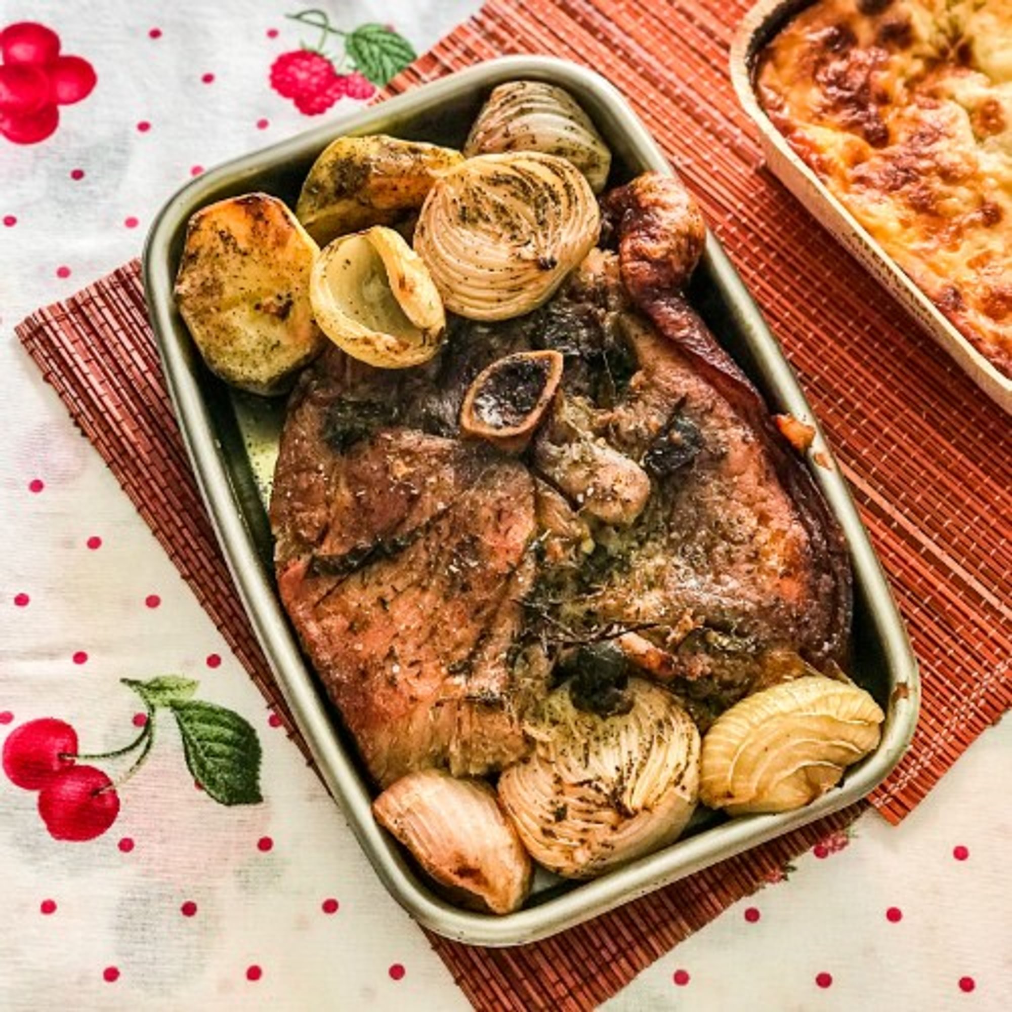 Baked Lamb Dinner