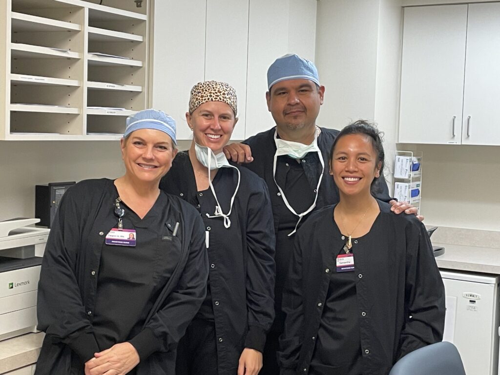 The expert staff at Azura Surgery Center in Long Beach