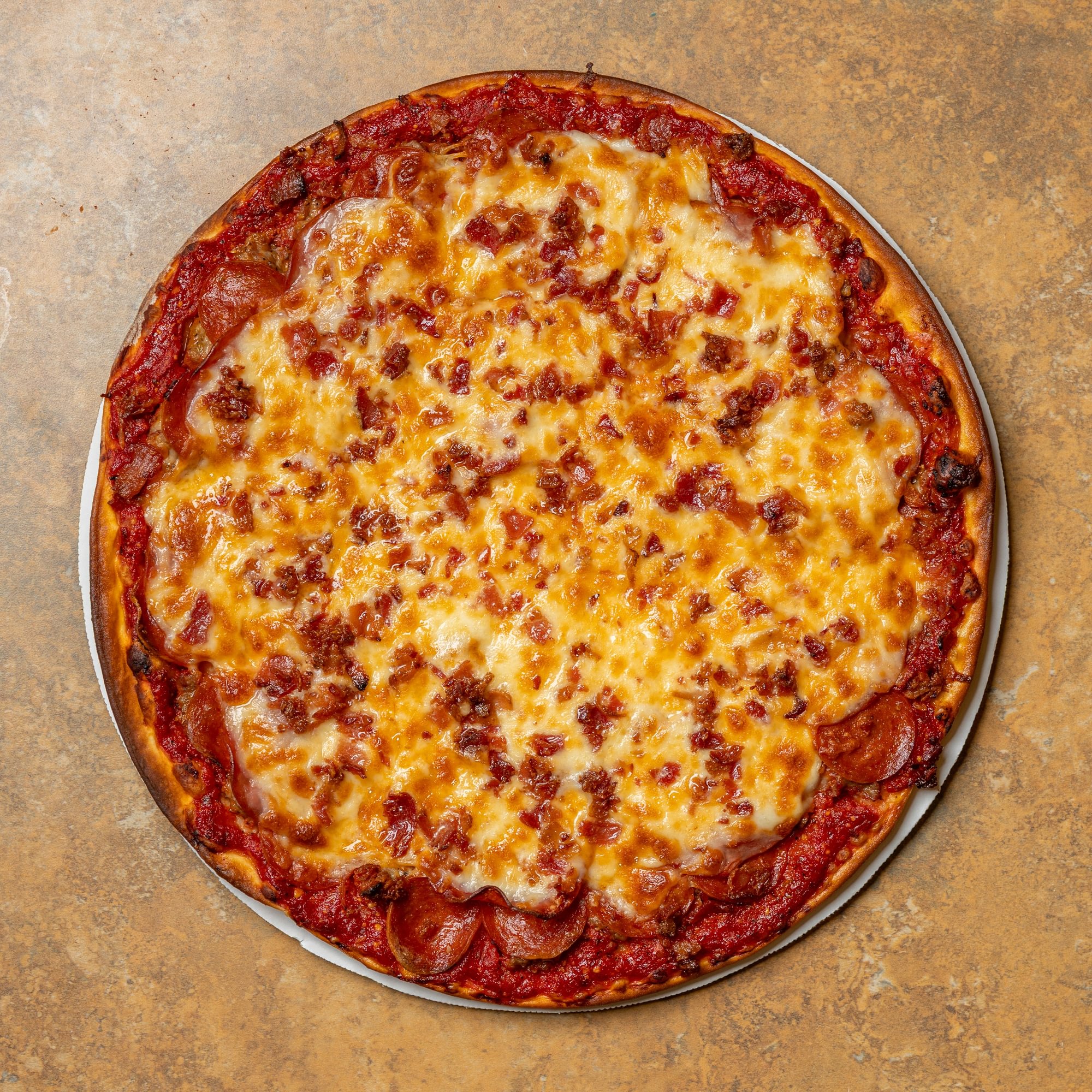 The Meat Treat Pizza