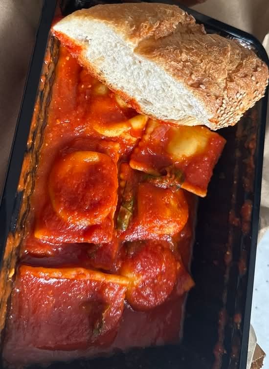 Lobster Ravioli with Fresh Tomato Sauce