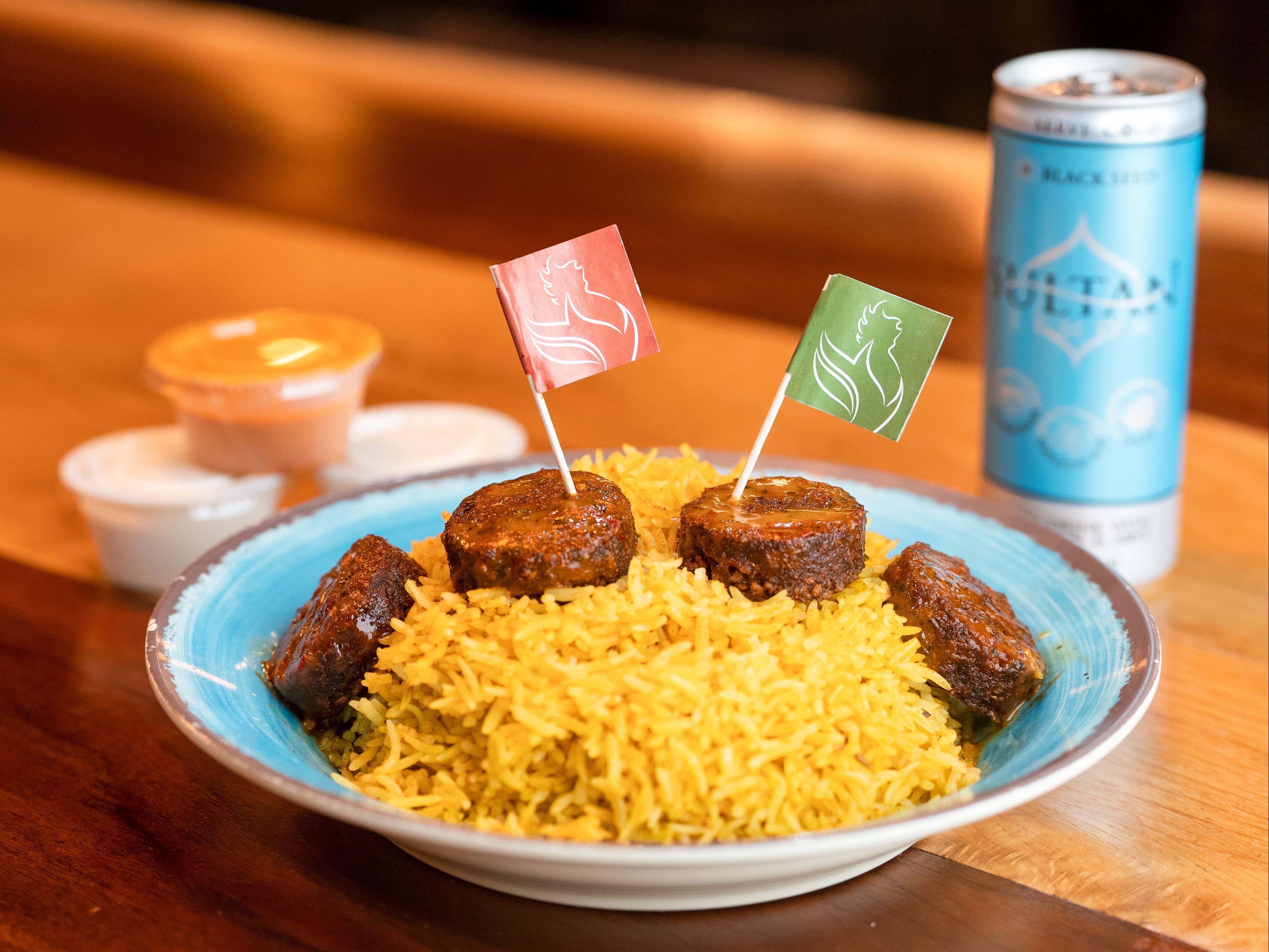 Falafel Over Rice
