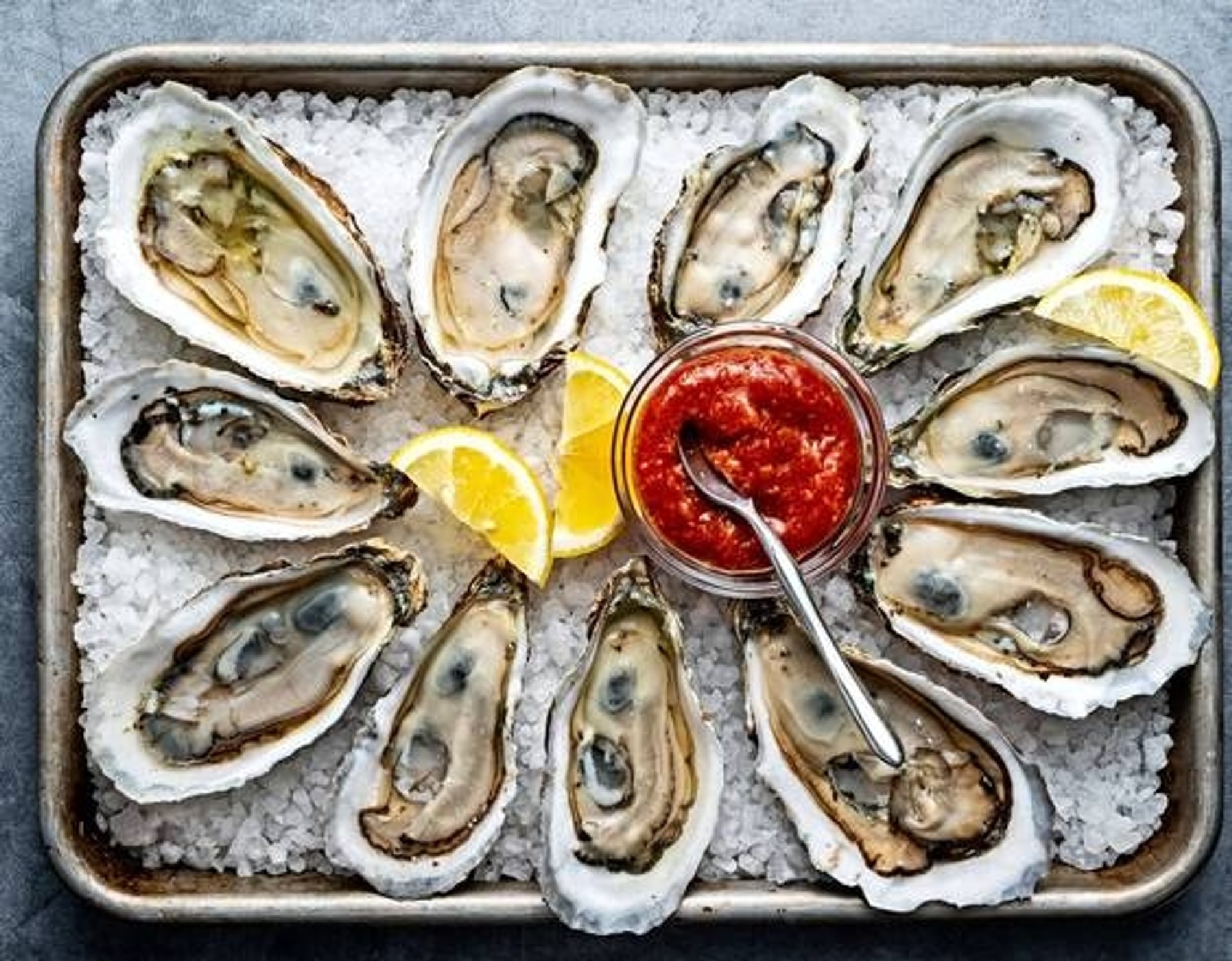 PK Raw Oysters (Varies) 1/2 Dozen