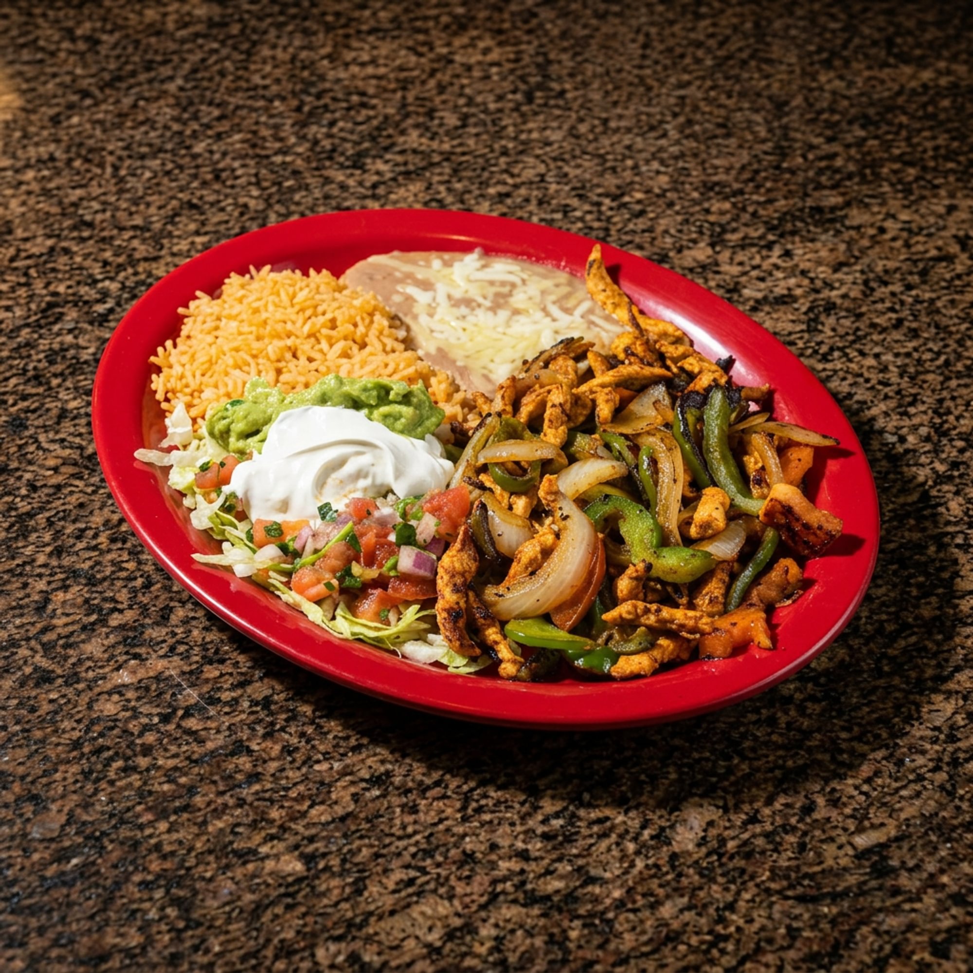Fajita Chicken Plate