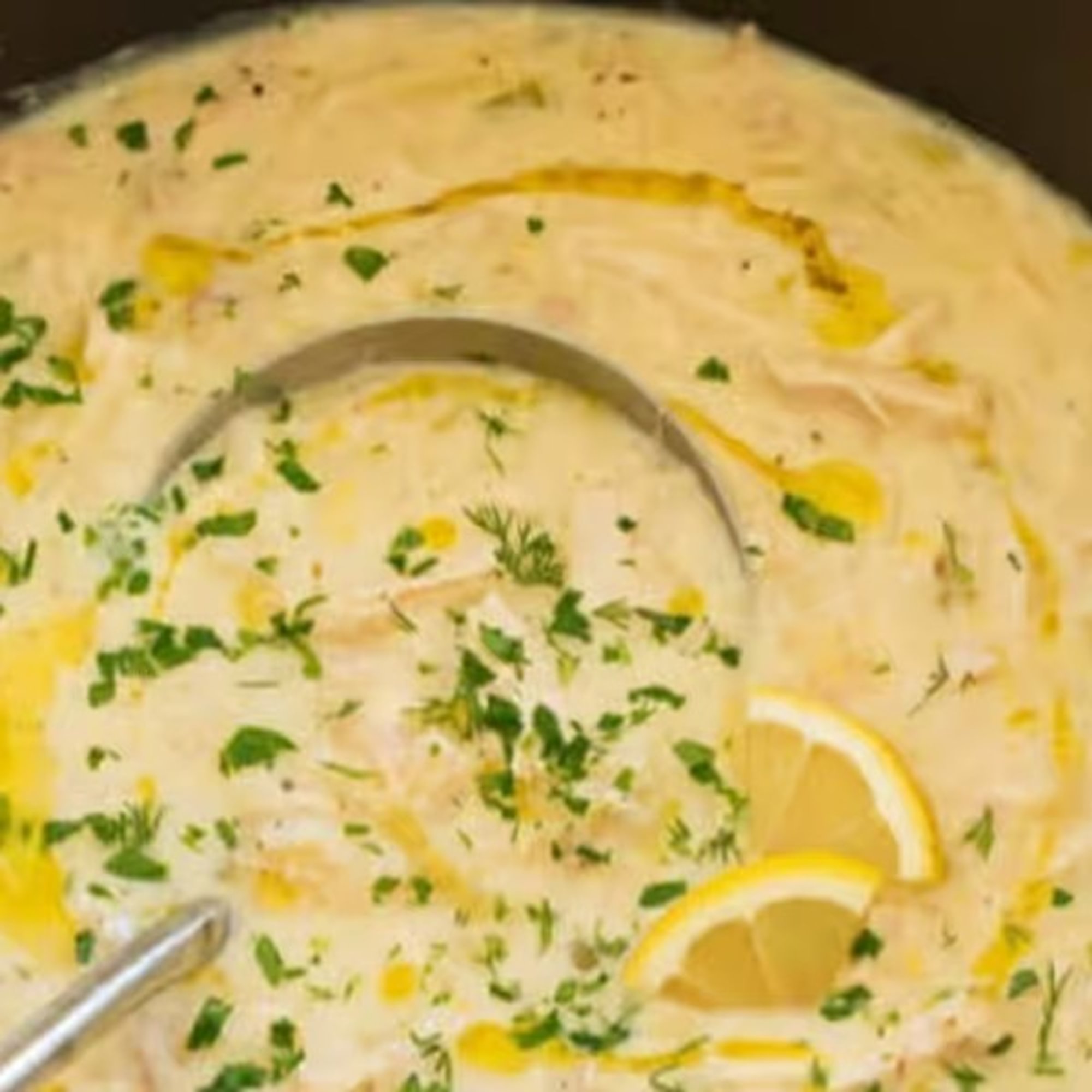 Chicken Avgolemono Soup