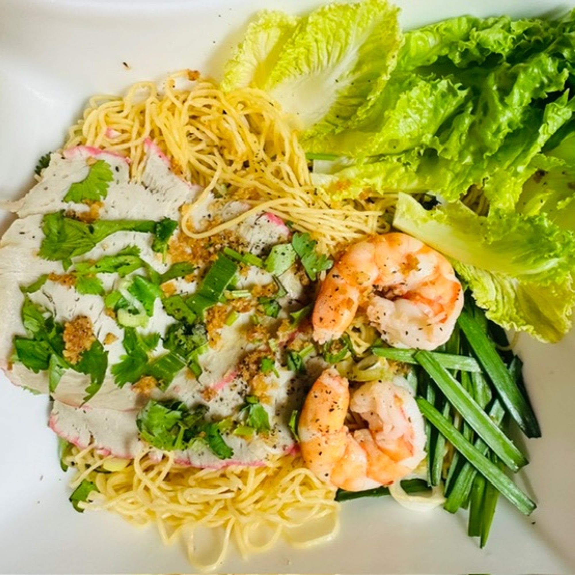 Tossed Dry Noodles - Mi Kho