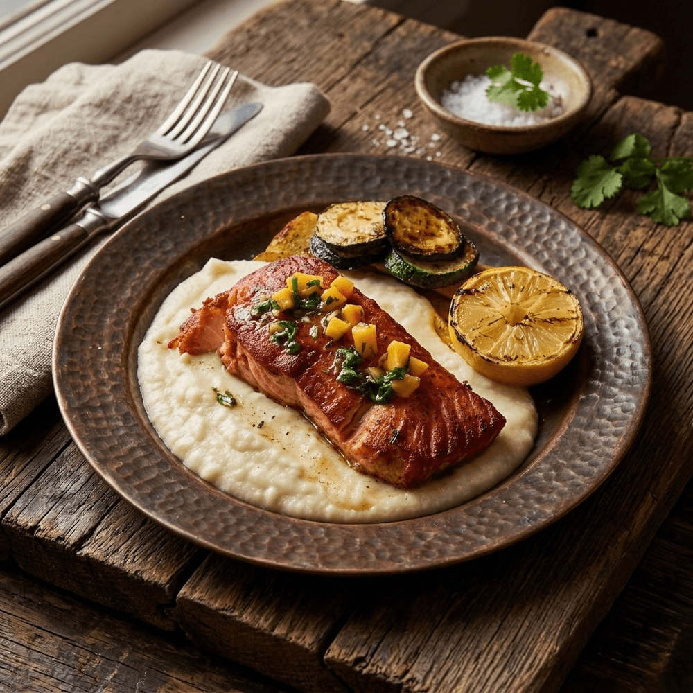 Salmón a la Parrilla