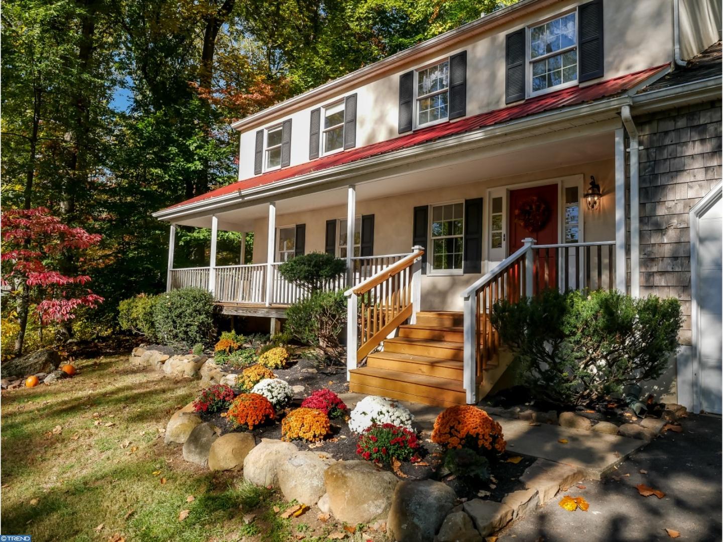 Beautiful views from your front porch overlooking Buckingham Mountain. 5 BR 3 Bath home. Prestigious New-Hope Solebury school district. Short drive to New Hope and Doylestown. Convenient commute to New York, Princetown and Philadelphia.