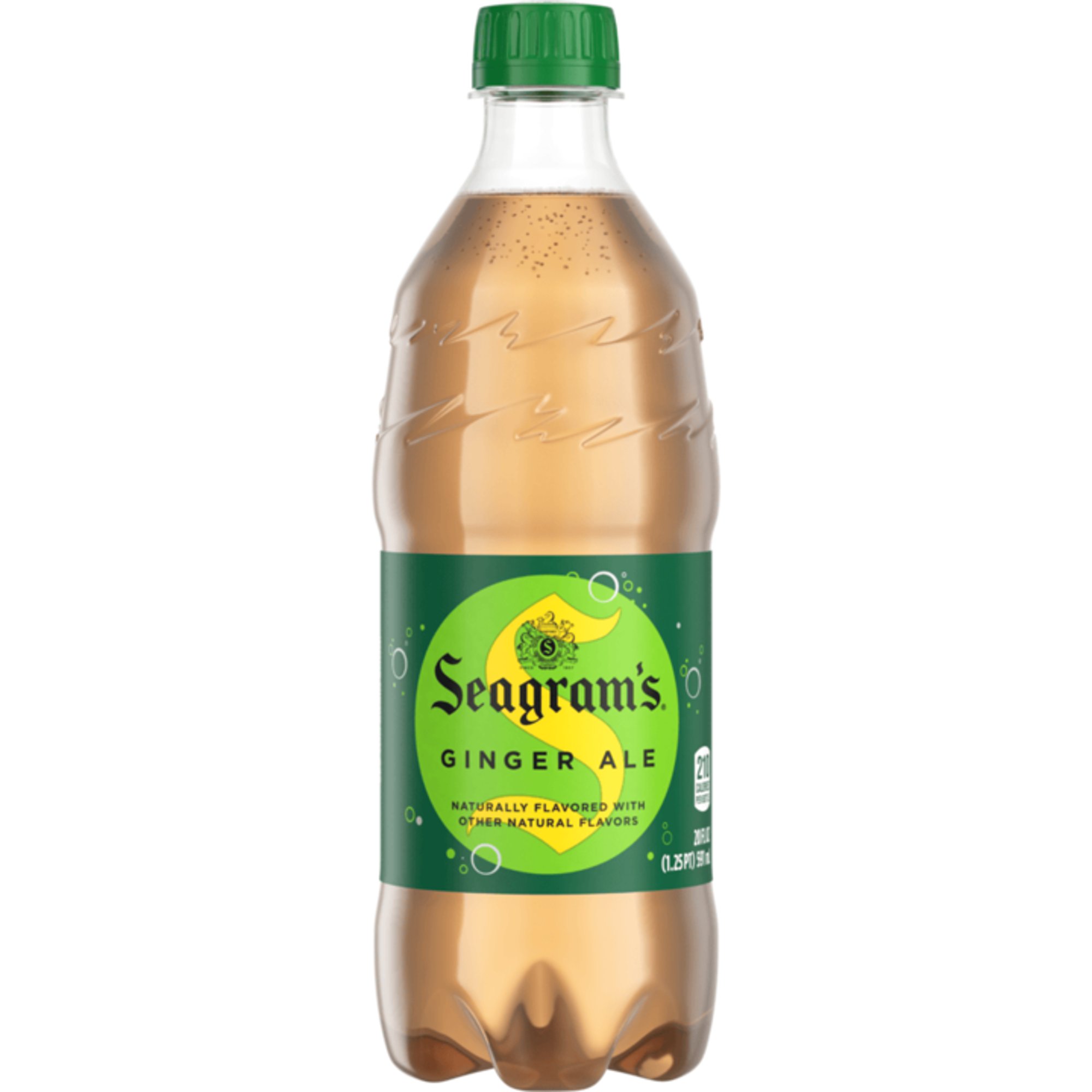 Seagram's Ginger Ale Plastic Bottle 20 fl oz