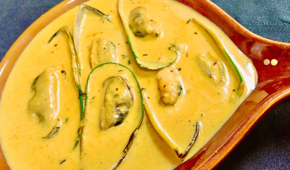 Curried Mussels