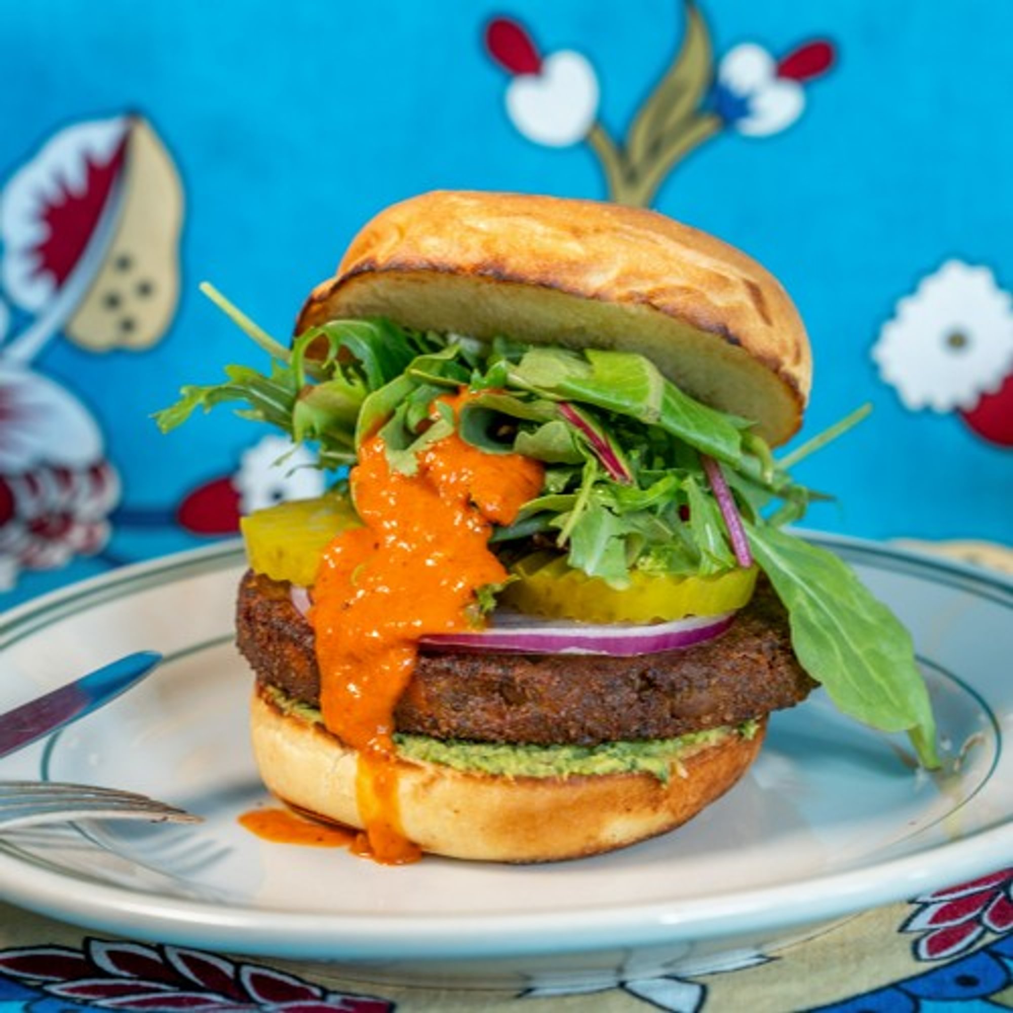 Falafel Veggie Burger - Vegan