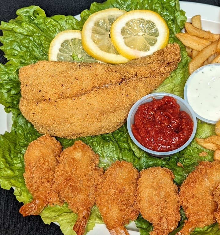 CatFish and Shrimp Combo