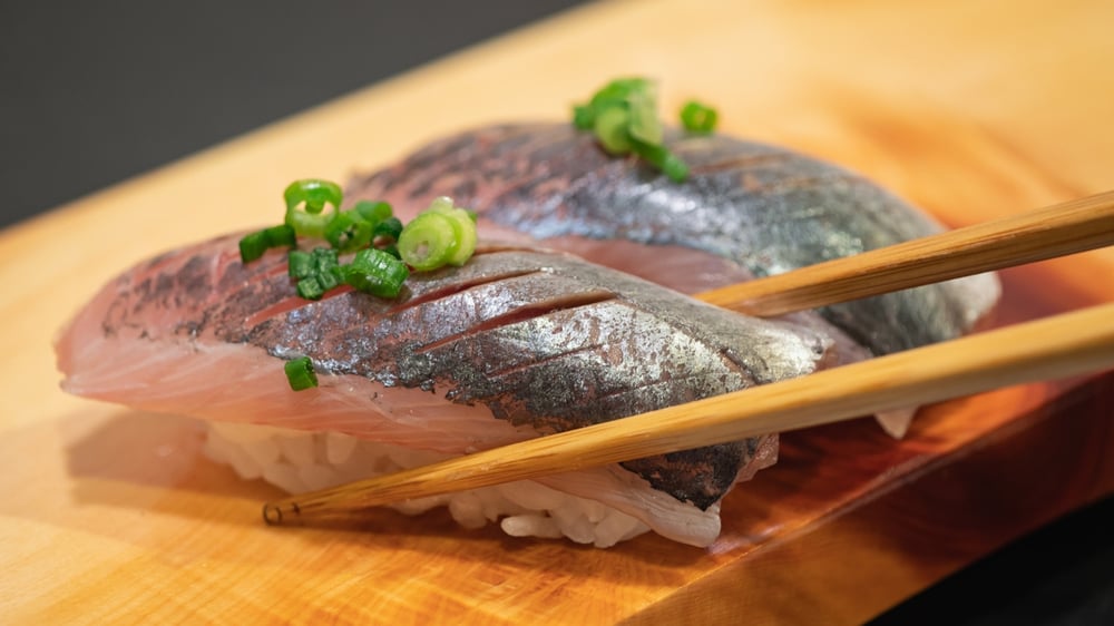 1 Pc Sushi Shime Saba Mackerel