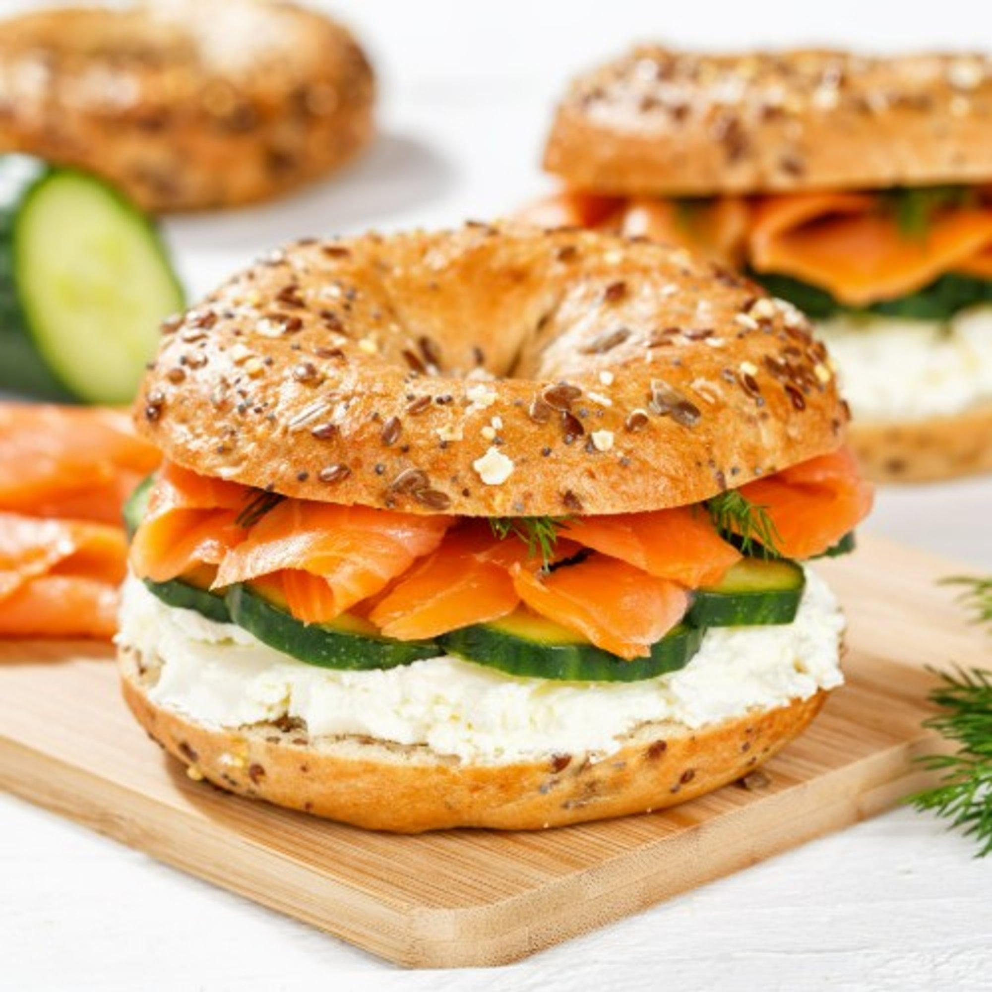 Lox Cream Cheese (Bagel)