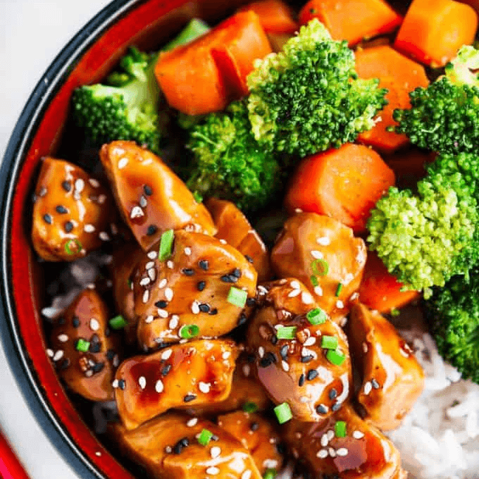 Teriyaki Chicken Rice Bowl