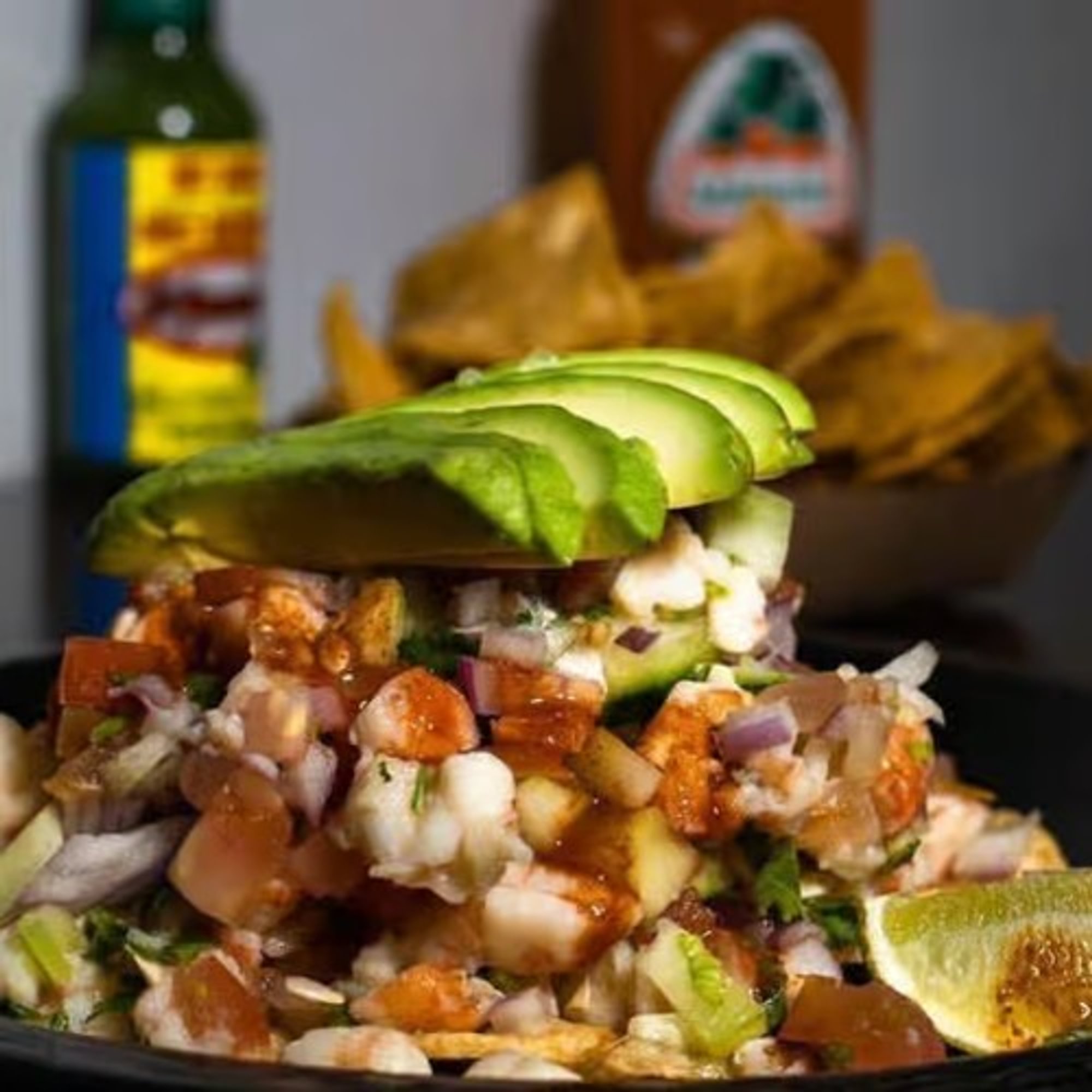Tostada De Ceviche