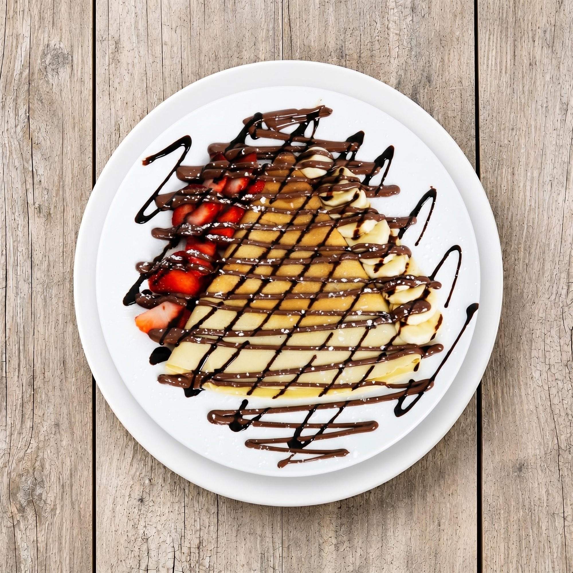 Vegan Belgian & Fruit Crepe