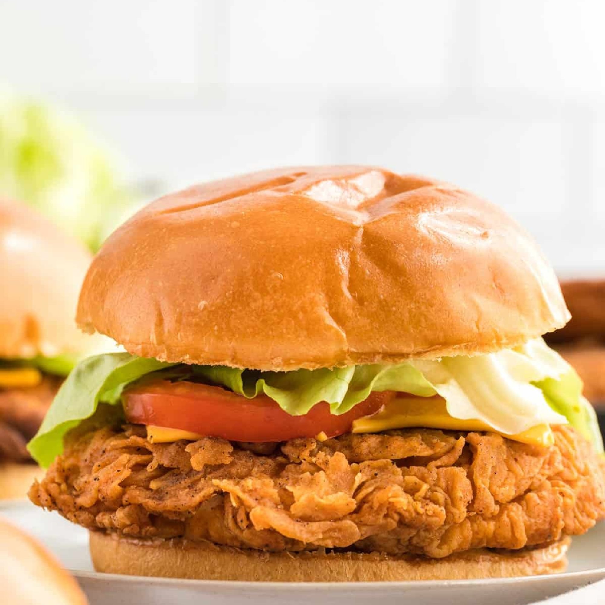 The Classic Crispy Chicken Burger