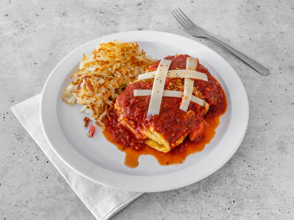 Meatball Omelette
