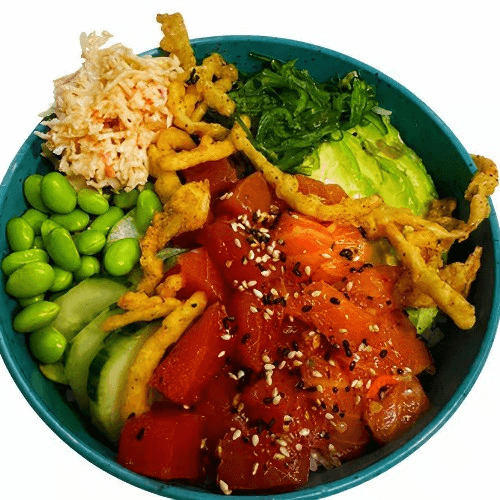 Forsythia Poke Bowl