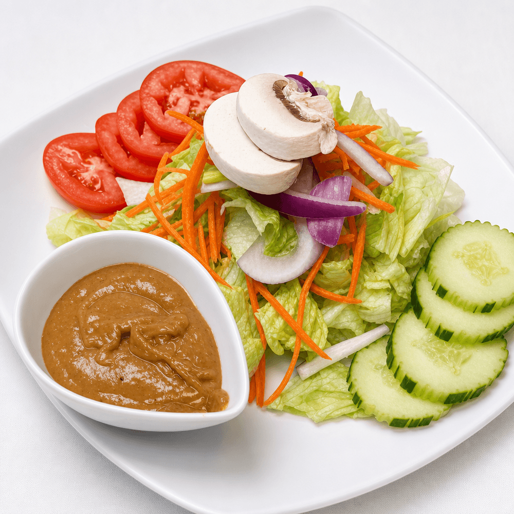 House Salad (peanut Sauce)